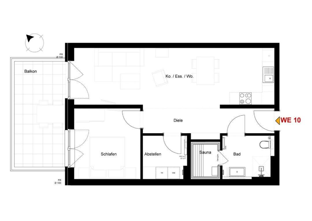 Dorumer Sielhuus 10 - Sauna Und Balkon, Strandnah Exterior photo